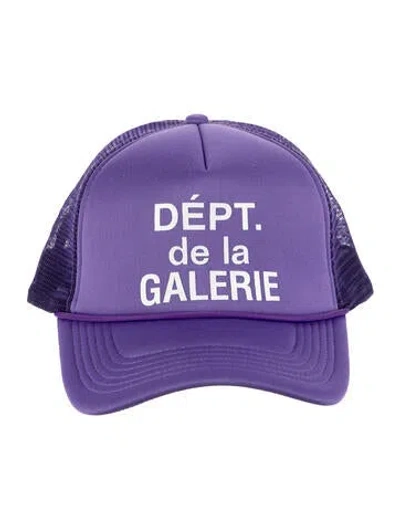 Pre-owned Gallery Dept. Dept De La Galerie Trucker Hat In Purple