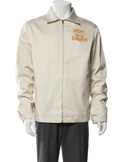 Pre-owned Gallery Dept. Dept De La Galerie Windbreaker In Neutral