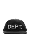 Gallery Dept. Dept. Embroidered Cap In Black