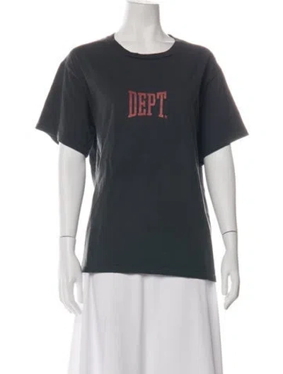 Pre-owned Gallery Dept. Dept Gym Logo Graphic Print T-shirt In Black
