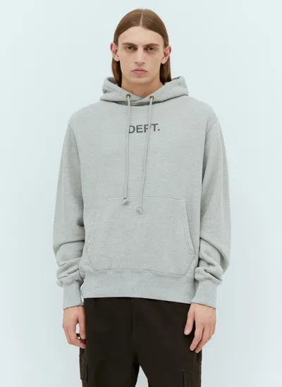 Gallery Dept. Dept Logo Hooded Sweatshirt In Grey