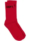 Gallery Dept. Dept Socks In 红色