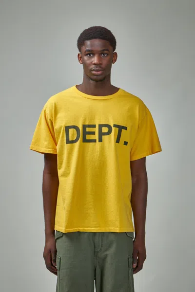 Gallery Dept. Dept. Standard Tee In Yellow & Orange