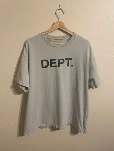 Pre-owned Gallery Dept. “dept” T Shirt In White