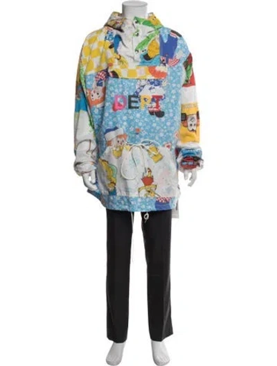 Pre-owned Gallery Dept. Disney Nick Graphic Print In Blue