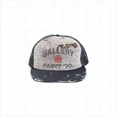 Gallery Dept. Distressed Paint-splatter Trucker Cap In Multi