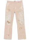 Gallery Dept. Distressed Trousers In Neutrals