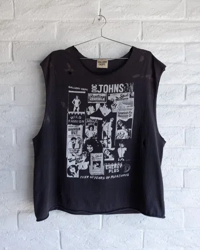 Pre-owned Gallery Dept. Doc Johnson Art That Kills Sleeveless Shirt 2xl In Black