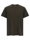 Gallery Dept. Logo-print Washed-effect T-shirt In Brown