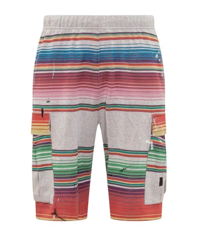 Gallery Dept. Elastic Waist Shorts In Multi