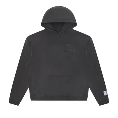 Pre-owned Gallery Dept. Embossed Hoodie 'graphite' | Grey | Men's Size Xxl In Gray