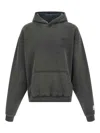 Gallery Dept. Graphite Grey Sweatshirt With Embossed Logo In Gray