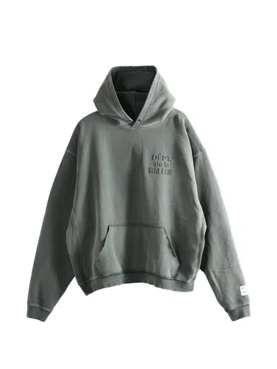 Gallery Dept. 엠보스드 로고 패치 후디 In Gray