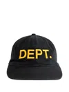 Gallery Dept. Embroidered-logo Cap In Black