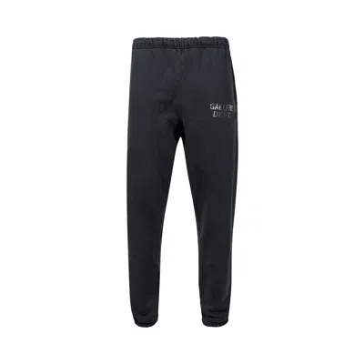 Pre-owned Gallery Dept. English Logo Sweatpants 'black'