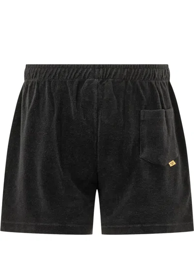 Gallery Dept. Essential Cotton Shorts With Logo In Black