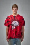 Gallery Dept. Exploited Tee Red Tie Dye In Red