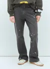 Gallery Dept. Flared Chino Pants In Black