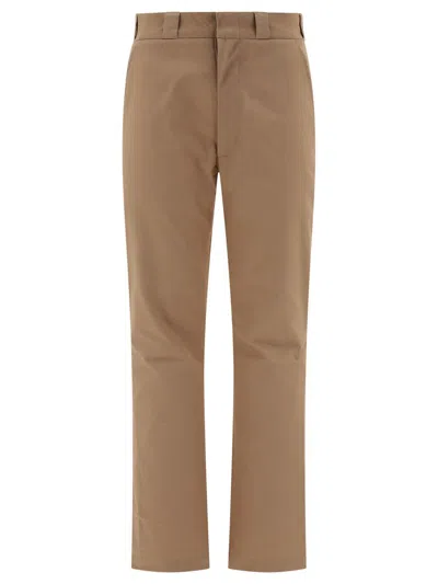 Gallery Dept. Flared Chino Trousers In Beige