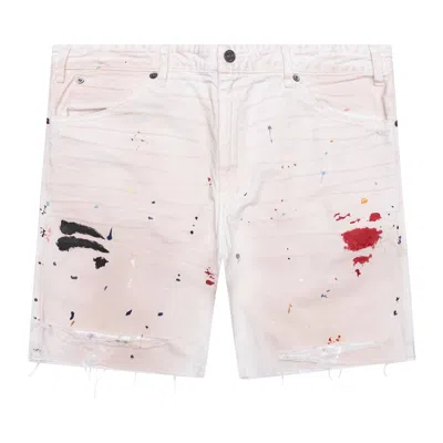 Pre-owned Gallery Dept. Flea Carpenter Short 'white Paint' | Men's Size 31