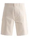 Gallery Dept. Foil Cargo Shorts In White
