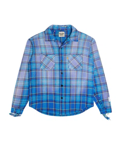 Gallery Dept. Frayed Plaid Shirt