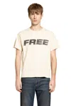 Gallery Dept. Free Archival White T-shirt In Multi