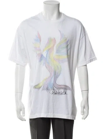 Pre-owned Gallery Dept. Freedom Graphic Print T-shirt In White