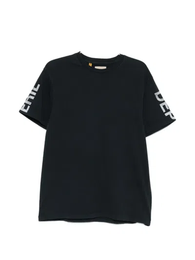 Gallery Dept. Text-print T-shirt In Black