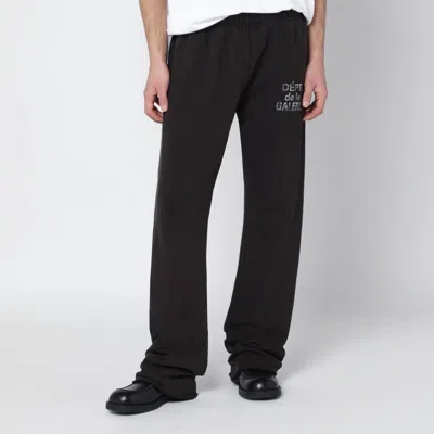 Gallery Dept. Sweatpants Trousers Elastic Waistband And Cuffs In Black