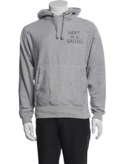 Pre-owned Gallery Dept. French Logo Graphic Print In Grey