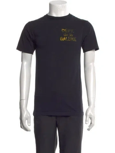Pre-owned Gallery Dept. French Logo Graphic Print T-shirt In Black