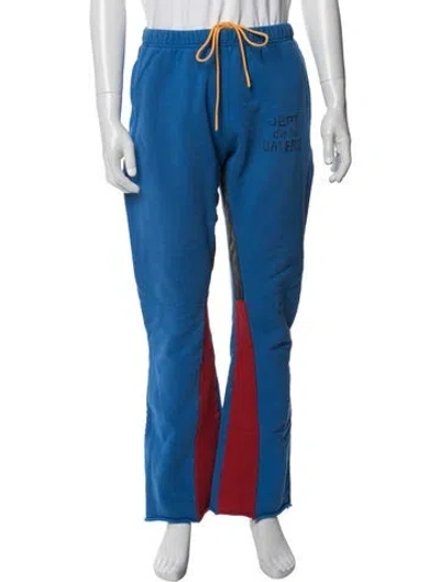 Pre-owned Gallery Dept. French Logo Sweatpants In Blue