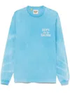 Gallery Dept. Cotton T Shirts In Blue