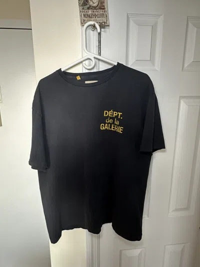 Pre-owned Gallery Dept. . French Tee 'black' ( Large)