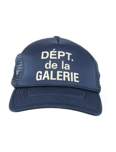 Pre-owned Gallery Dept. French Writing Trucker In Blue