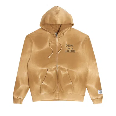Pre-owned Gallery Dept. French Zip Hoodie 'tan'