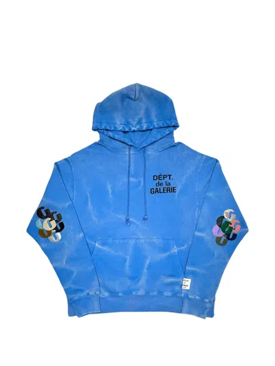 Gallery Dept. French-logo Hoodie In Blue