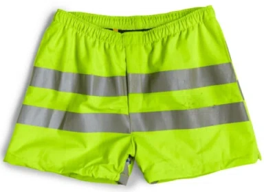 Pre-owned Gallery Dept. Gallery Department Toxic Zuma Shorts Neon Yellow