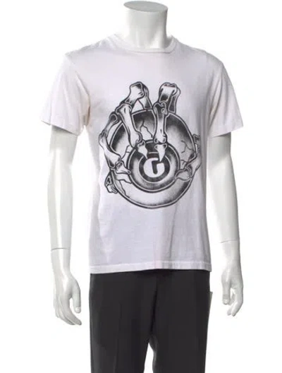 Pre-owned Gallery Dept. G-ball Graphic Print T-shirt In White