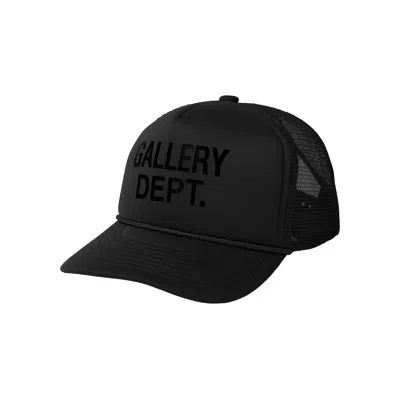 Pre-owned Gallery Dept. Gd Logo Trucker 'black' | Men's Size Onesize