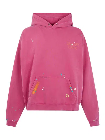 Gallery Dept. Gd Paint Logo Hoodie In Red