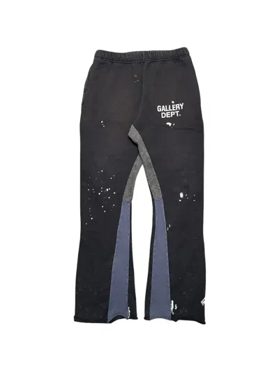 Gallery Dept. Gd Painted Flare Track Pants In Black