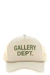 Gallery Dept. Embroidered Mesh-back Baseball Cap In Gray