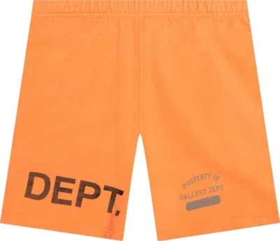 Pre-owned Gallery Dept. Gallery Dept Gi Dept Shorts - Authentic -new With Tags In Orange