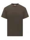 Gallery Dept. Logo-print Washed-effect T-shirt In Green