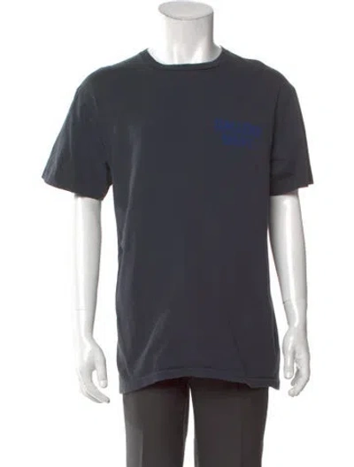 Pre-owned Gallery Dept. Graphic Print Crew Neck T-shirt In Gray
