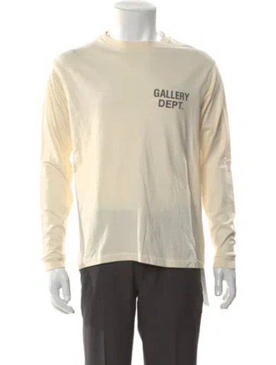 Pre-owned Gallery Dept. Graphic Print Crew Neck T-shirt In Gray
