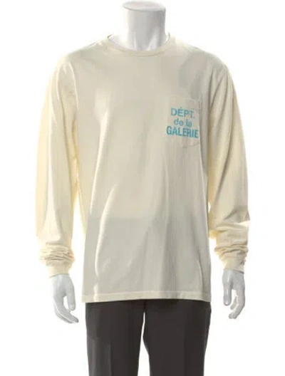 Pre-owned Gallery Dept. Graphic Print Crew Neck T-shirt In Neutral