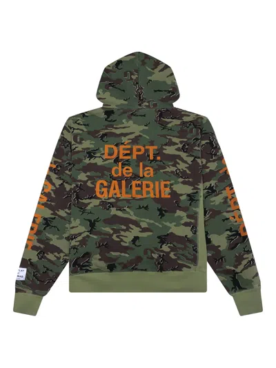 Gallery Dept. Graphic-print Hoodie In Green